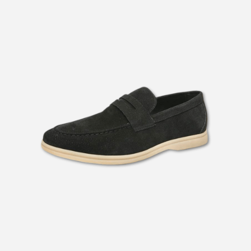 Drune | Slipper Herren Klassische Loafers Herren Luxuriöse Verarbeitung Echtes Leder