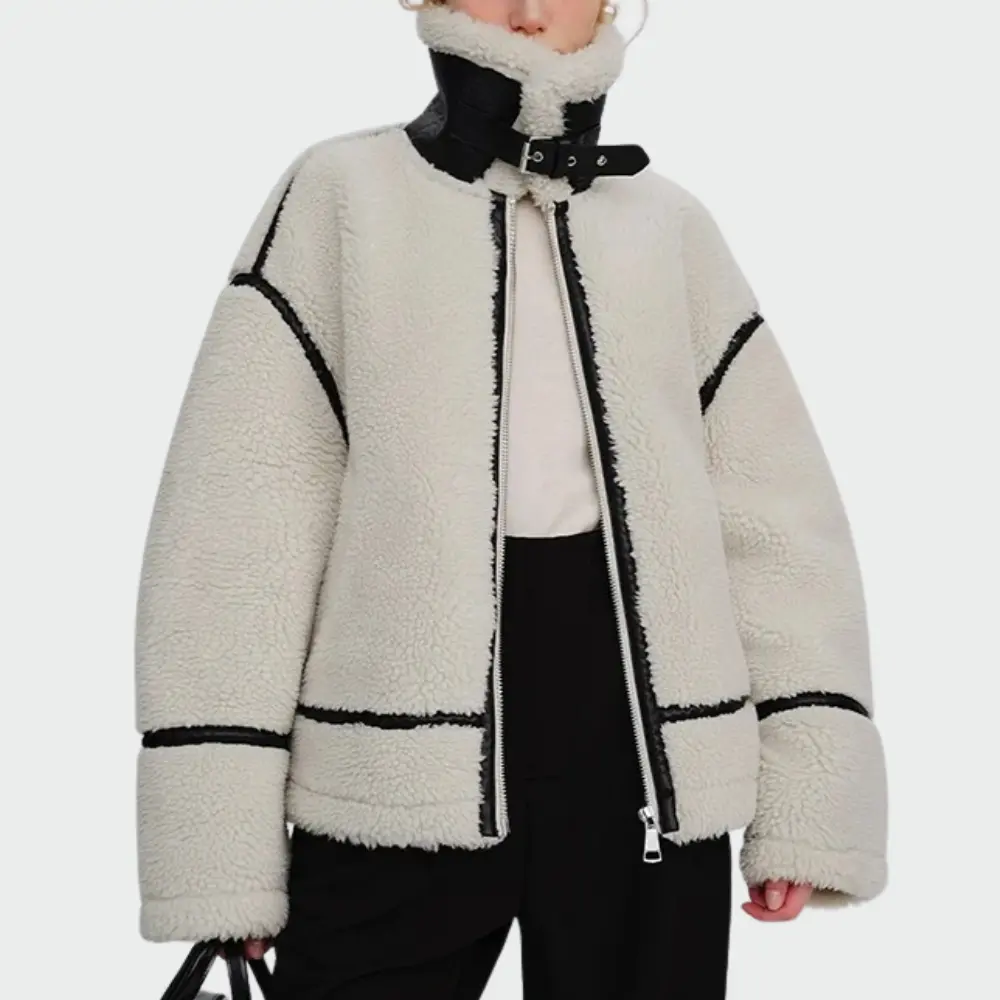 Drune | Schicke Fake-Fur-Jacke