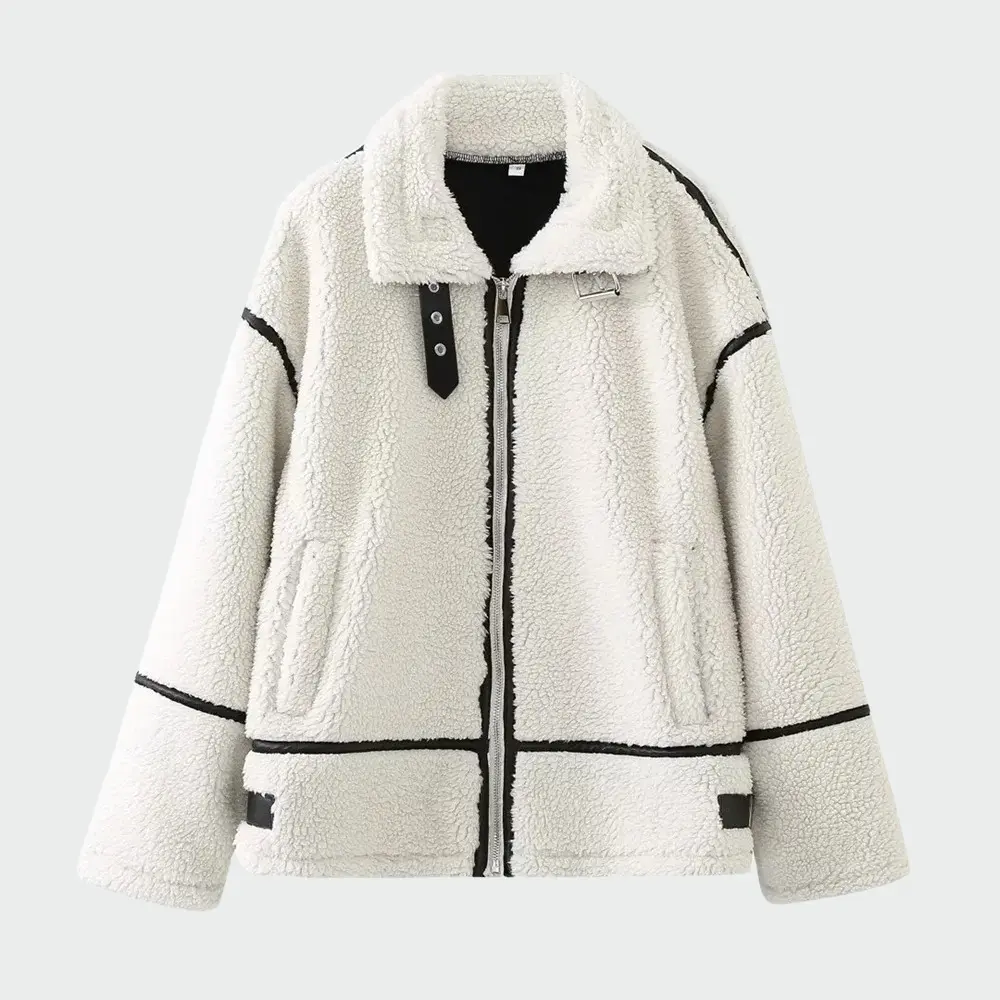 Drune | Schicke Fake-Fur-Jacke