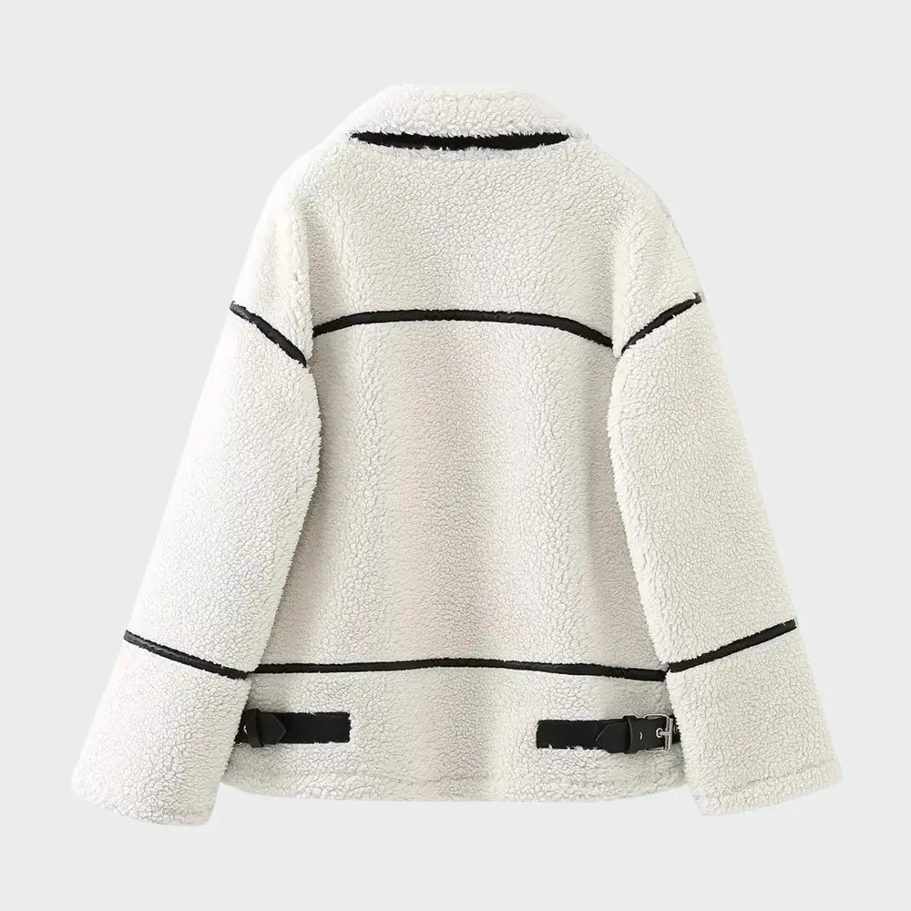 Drune | Schicke Fake-Fur-Jacke
