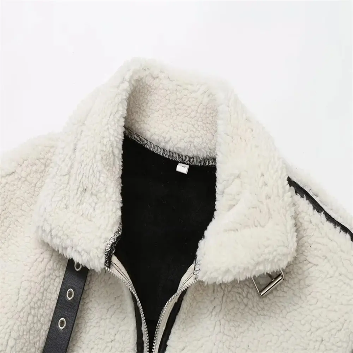 Drune | Schicke Fake-Fur-Jacke