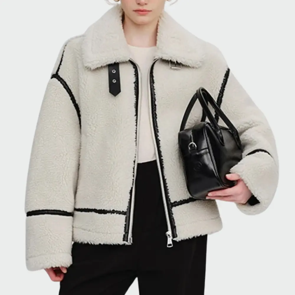 Drune | Schicke Fake-Fur-Jacke