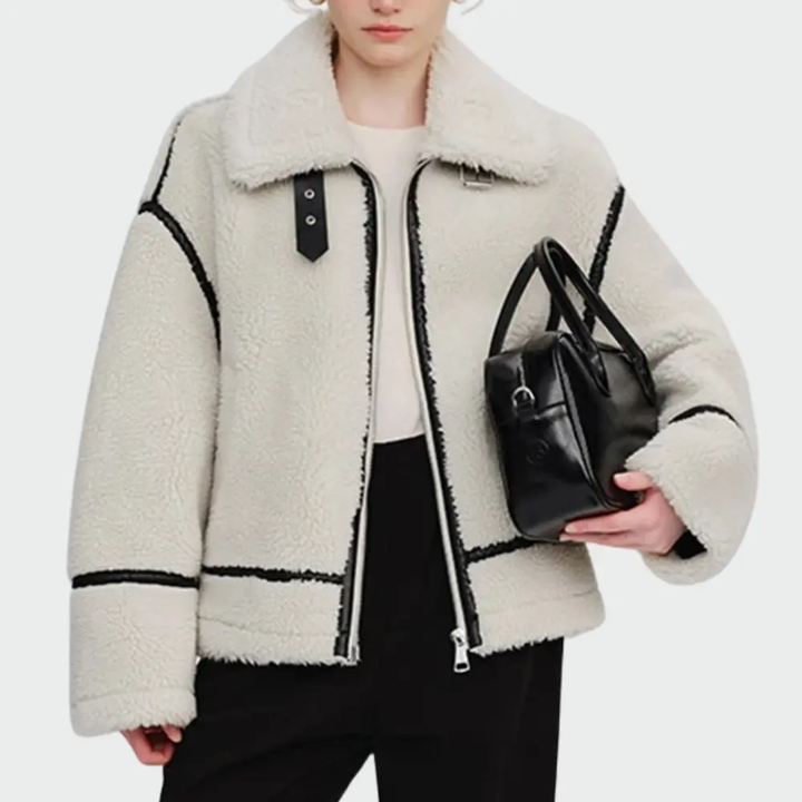Drune | Schicke Fake-Fur-Jacke
