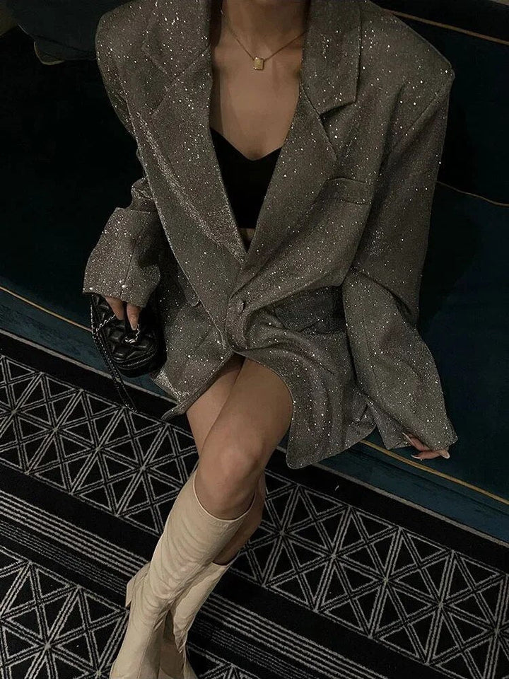 Drune | Glitter Blazer