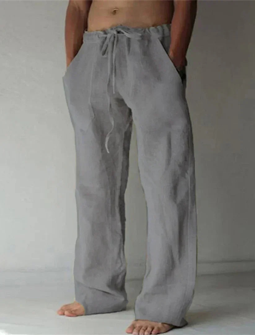 Drune | Lockere Leinenhose Für Herren