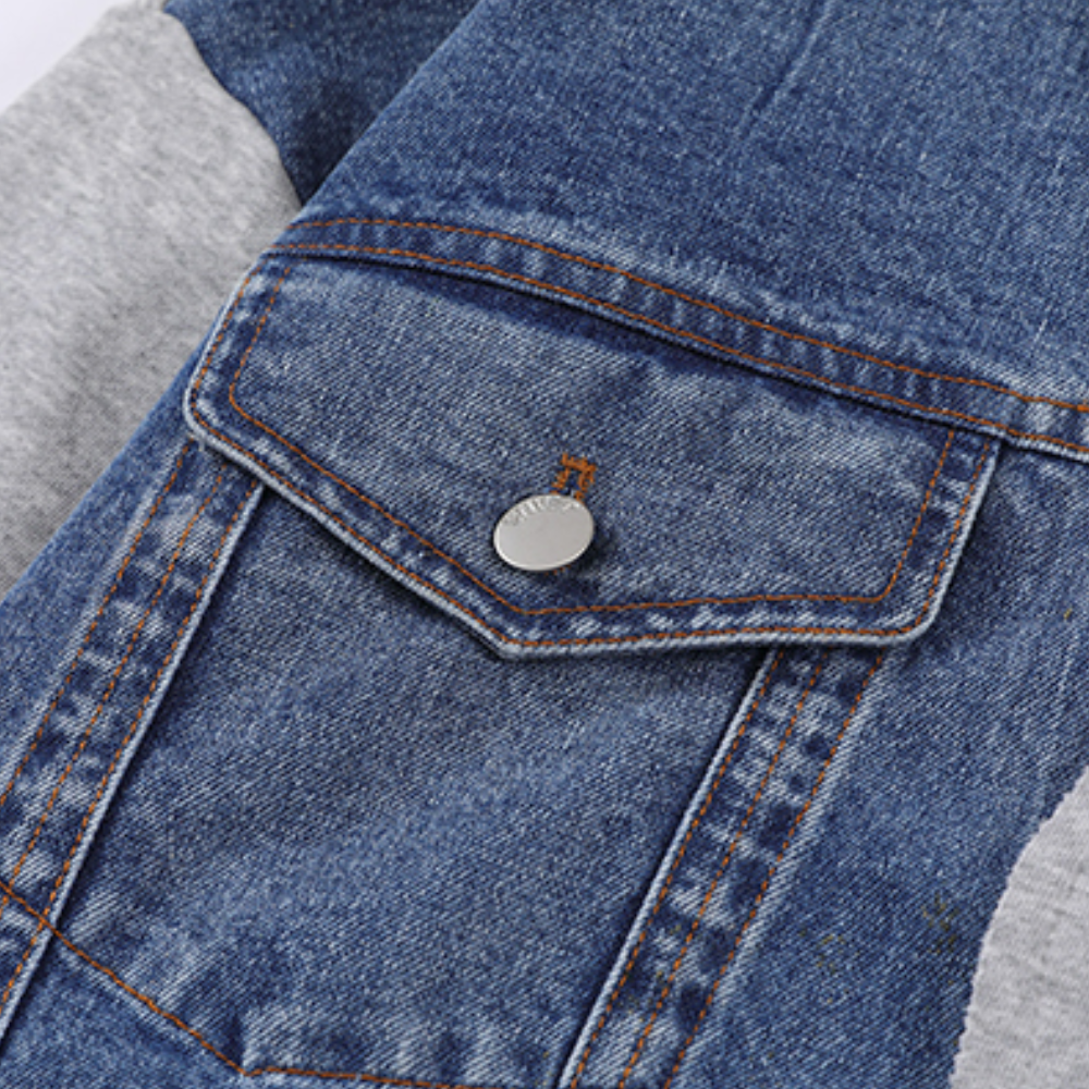 Drune | Denim Winterjacke für Herren
