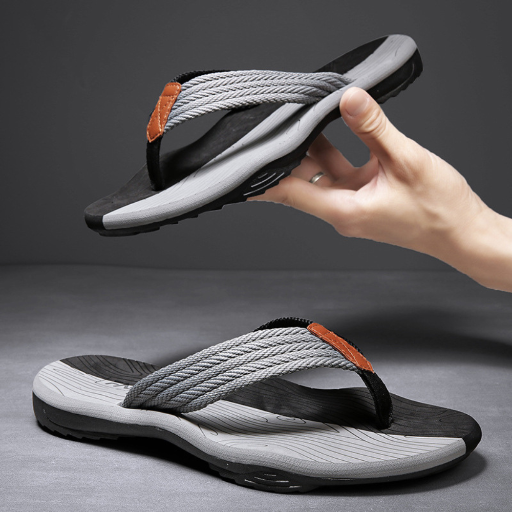 Drune | Weiche Orthopädische Bequeme Zehenslipper