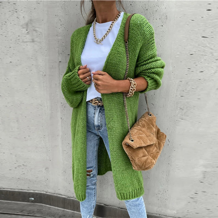Drune | Elegante Kaschmir Damenjacke Mittel Lang & Warm Für Herbst/winter