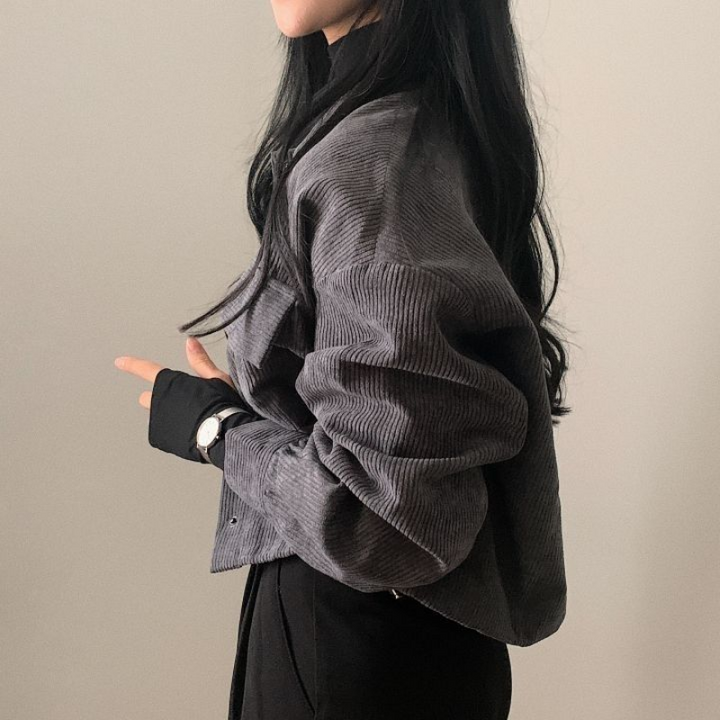 Drune | Gekürzte Cordjacke