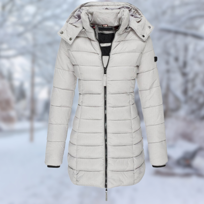 Drune | Stilvolle Halblange Winterjacke Für Damen