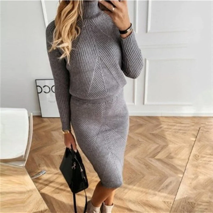 Drune | Elegantes zweiteiliges Ensemble mit Top und Rock