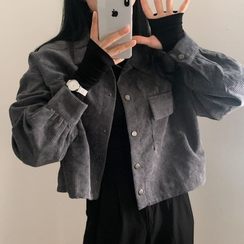 Drune | Gekürzte Cordjacke