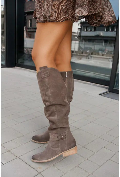 Drune | Bequeme Cowboy Stiefel mit Verspielten Details und Eleganter Ausstrahlung