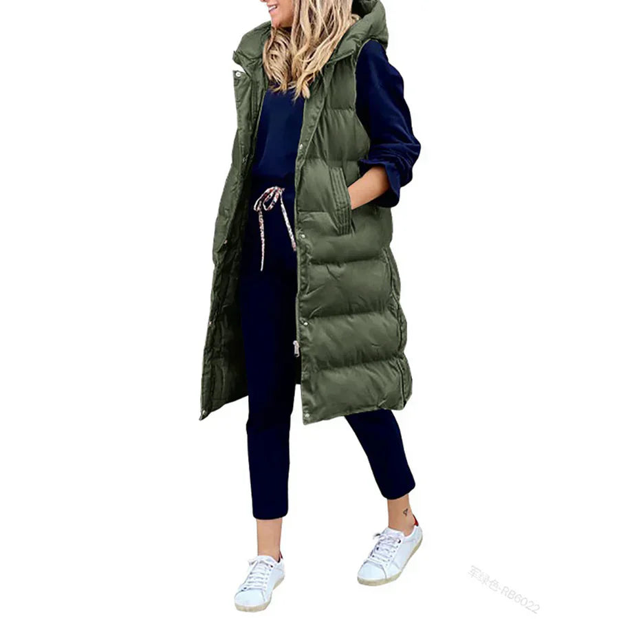 Drune | Warme, Ärmellose Jacke