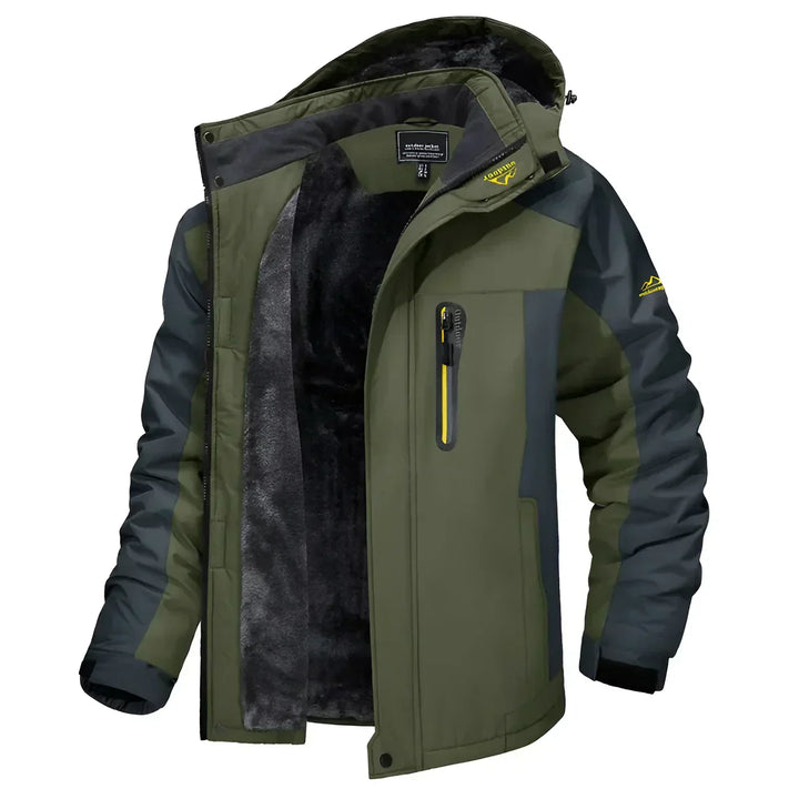 Drune | Wasserdicht gefütterte Herrenjacke mit Kapuze