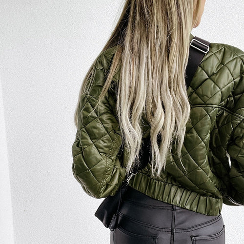 Drune | Steppjacke - Gekürzte Bomber-Style