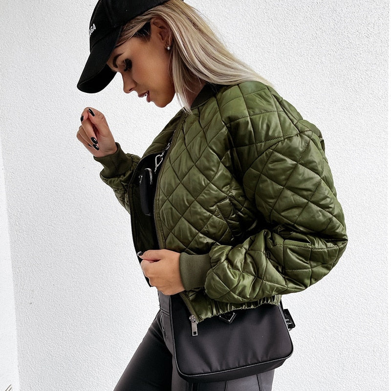 Drune | Steppjacke - Gekürzte Bomber-Style