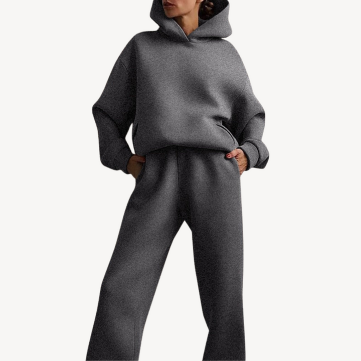 Drune | Oversized Hoodie und Jogger Set für Frauen