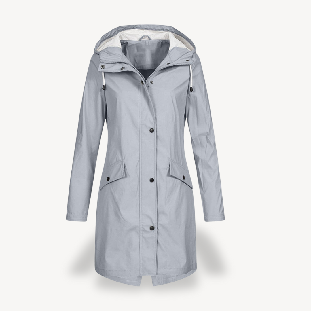 Drune | Damen wasserdichte Kapuzenjacke