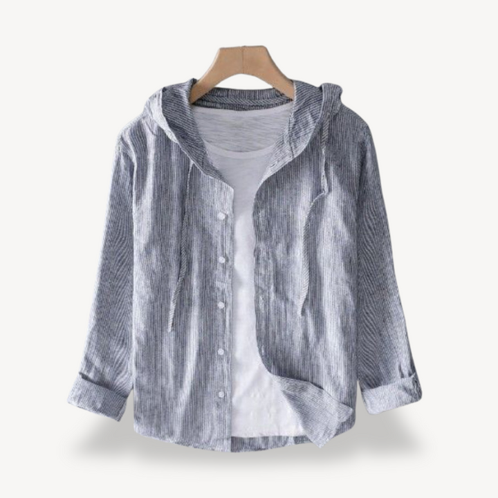 Drune | Hoodie Bluse mit Kapuze für Frauen