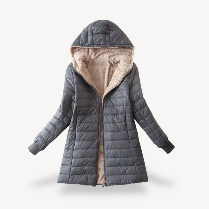 Drune | Damen Sherpa gefütterte Pufferjacke