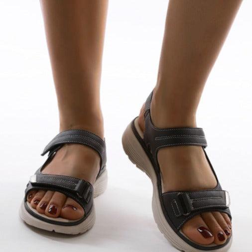 Drune | Lässige Sandalen Mit Gurtverschluss