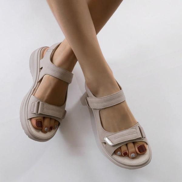 Drune | Lässige Sandalen Mit Gurtverschluss