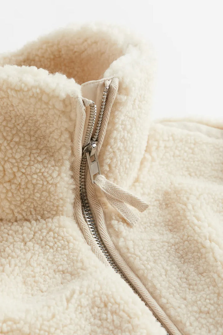 Drune | Damen Sherpa Reißverschlussjacke