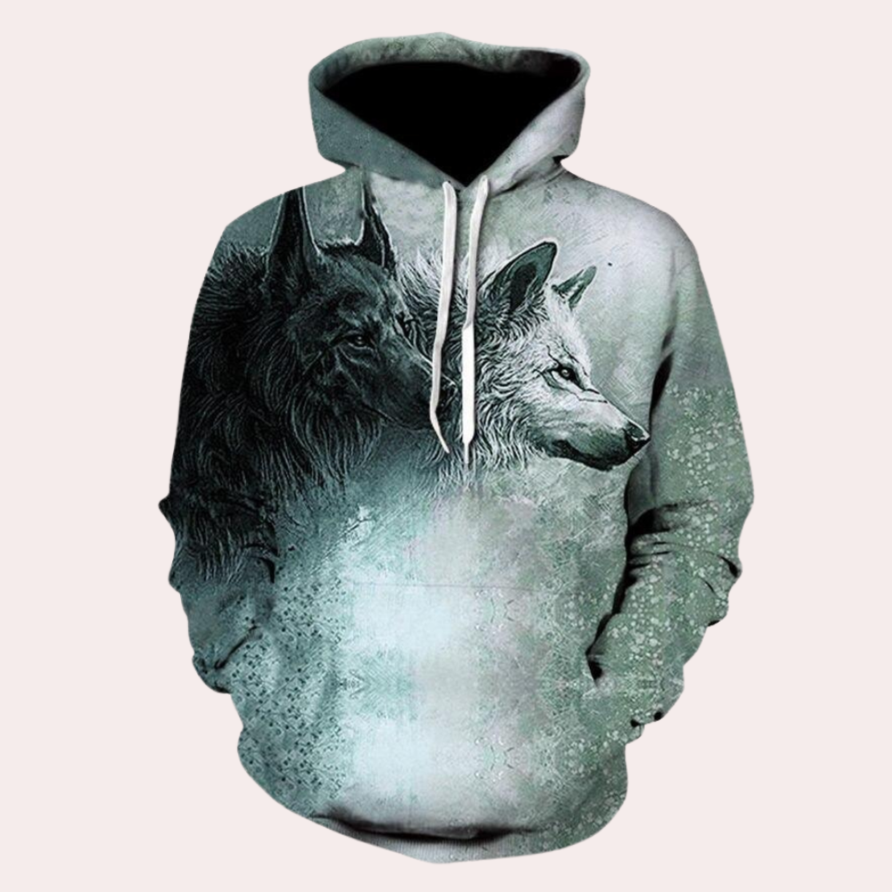 Drune | Trendiger Kapuzenpullover Für Männer Für Alltag