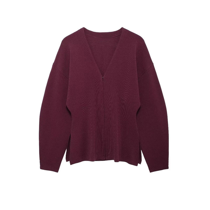 Drune | Minimalistischer Strick-Cardigan