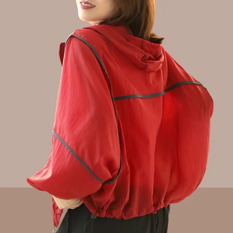 Drune | Sommerjacke mit Belüftetem Kapuze