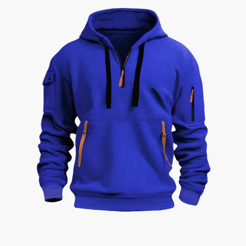 Drune | Kapuzenpullover mit Reißverschluss - Funktionaler Freizeit-Hoodie für Alltag & Outdoor