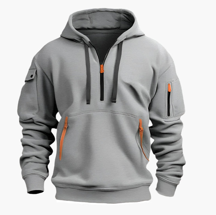 Drune | Kapuzenpullover mit Reißverschluss - Funktionaler Freizeit-Hoodie für Alltag & Outdoor
