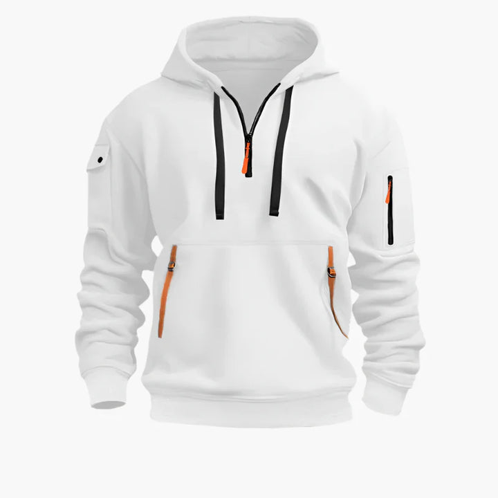 Drune | Kapuzenpullover mit Reißverschluss - Funktionaler Freizeit-Hoodie für Alltag & Outdoor
