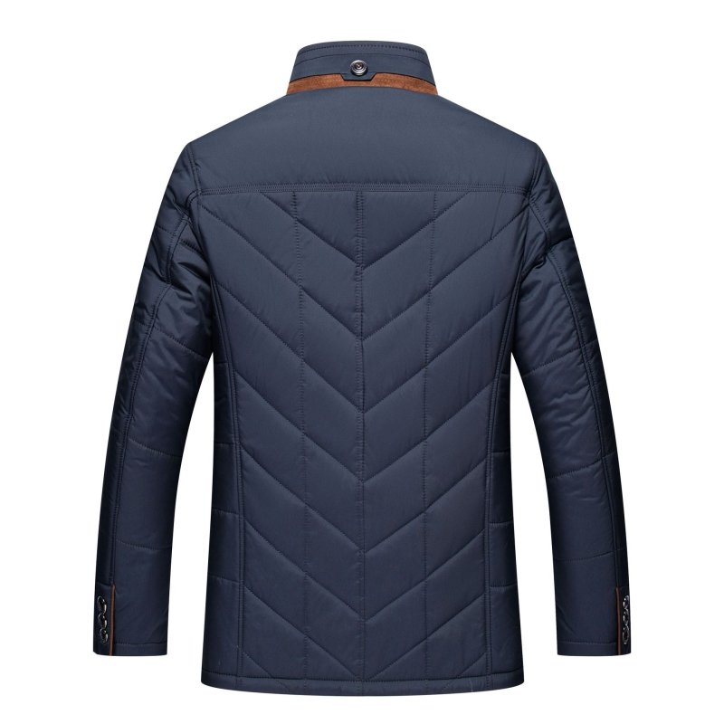 Drune | Steppjacke im eleganten Business-Stil mit abnehmbarem Kunstfellkragen - Perfekt für Freizeit und Büro