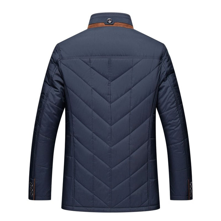Drune | Steppjacke im eleganten Business-Stil mit abnehmbarem Kunstfellkragen - Perfekt für Freizeit und Büro