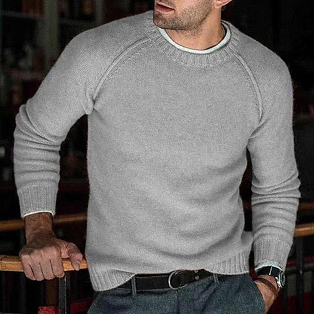 Drune | Pullover Wollmischung Reguläre Passform Rundhals Weich Und Warm