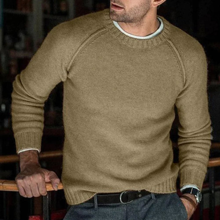 Drune | Pullover Wollmischung Reguläre Passform Rundhals Weich Und Warm