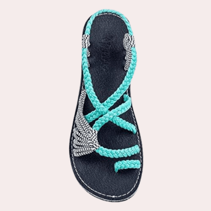 Drune | Stilvolle Und Bunte Damen Strand Sandalen