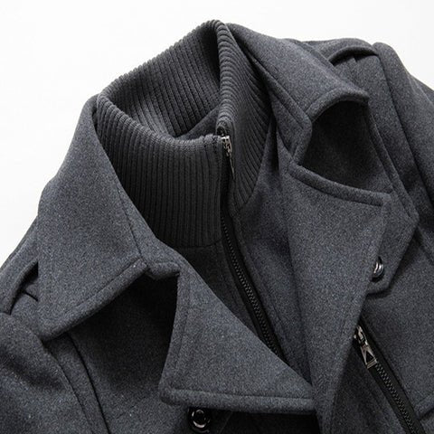 Drune | Lange elegante Herrenjacke