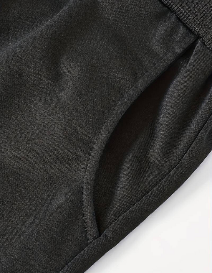 Drune | Herren 3/4 Jogginghose Schwarz