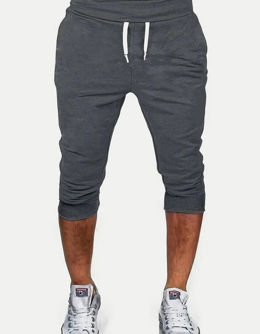 Drune | Herren 3/4 Jogginghose Schwarz