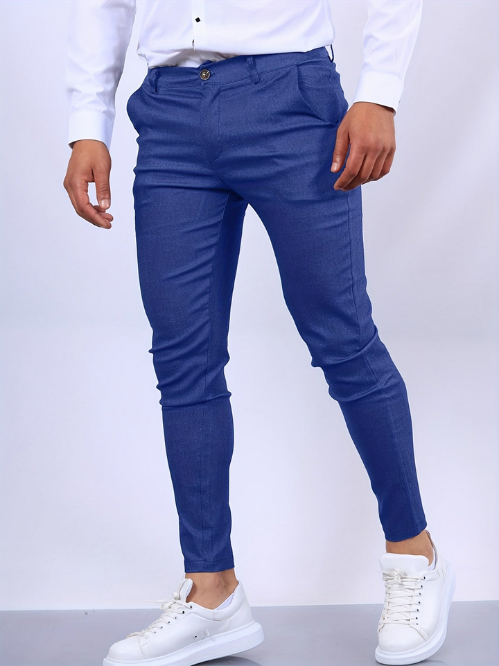 Drune | Herren Slim Fit Freizeithose Modisch