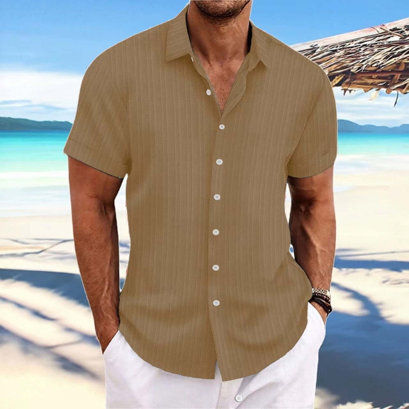 Drune | Herren Kurzarm Hemd Sommer