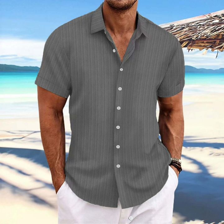 Drune | Herren Kurzarm Hemd Sommer