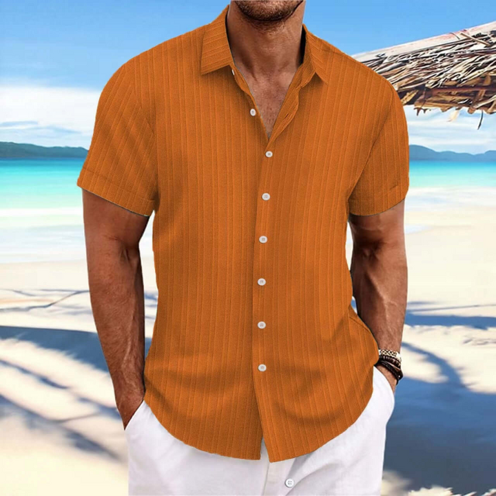 Drune | Herren Kurzarm Hemd Sommer