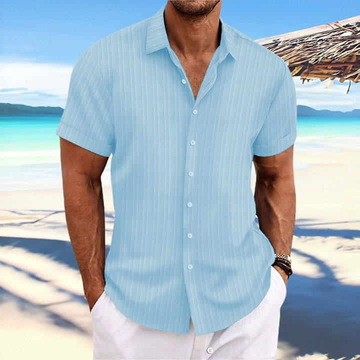 Drune | Herren Kurzarm Hemd Sommer
