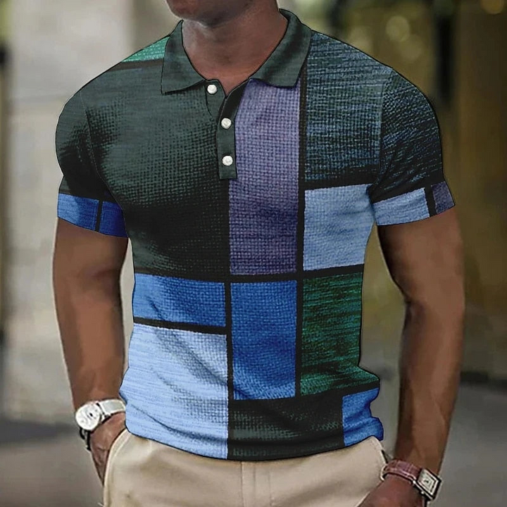 Drune | Herren Kurzarm Poloshirt Bedrucken