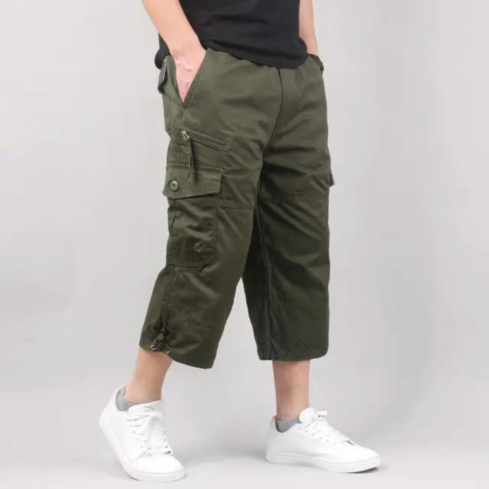 Drune | Herren Bequeme Cargo Shorts