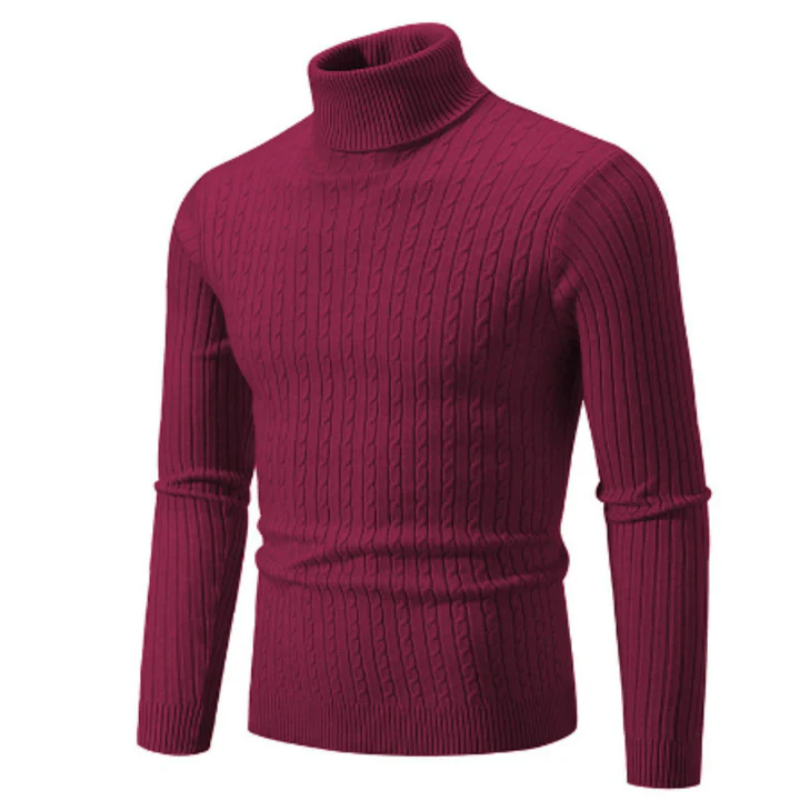 Drune | Herren Rollkragen Pullover Kurz